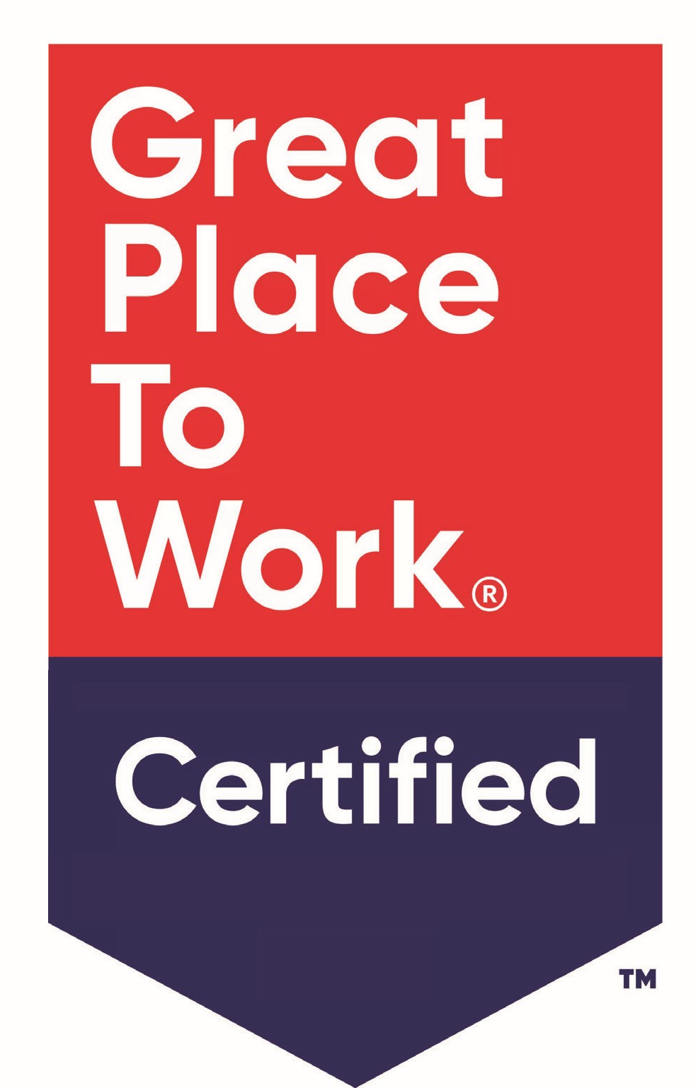 We're a certified great place to work!